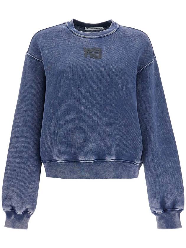 boxy crewneck sweat - ALEXANDER WANG - BALAAN 1