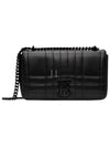 Women's Lola Quilted Small Leather Shoulder Bag Black - BURBERRY - BALAAN 2