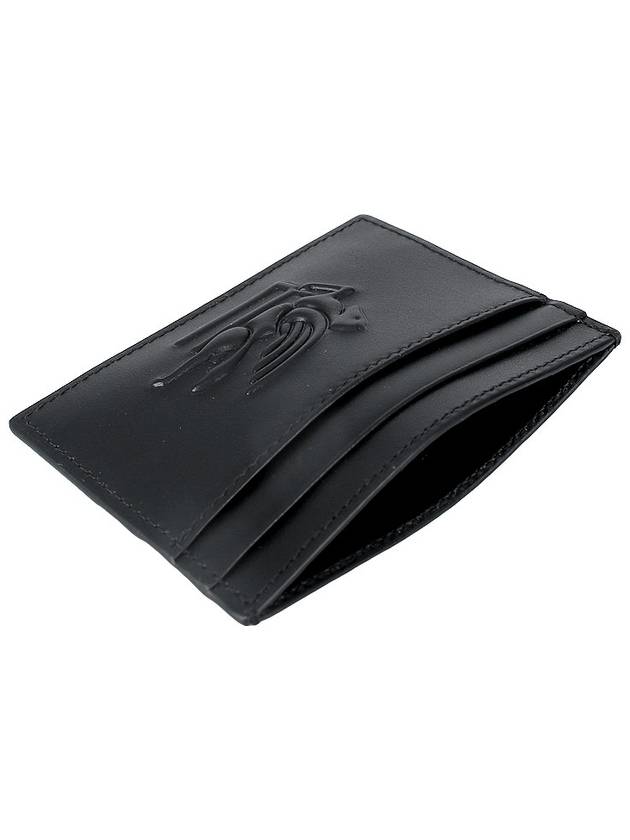 Pegaso motif embossed leather card holder 1H7692201 - ETRO - BALAAN 7