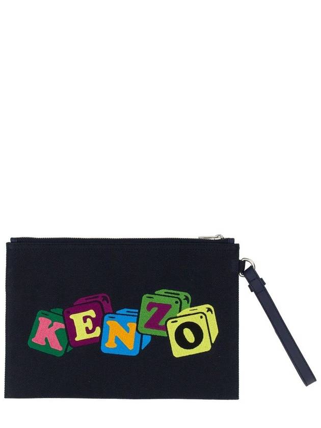 23 ss Clutch WITH Embroid FD55PM902F3476 B0040203885 - KENZO - BALAAN 3