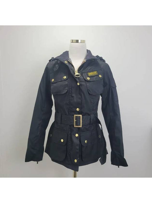 International Women's Wax Jacket Black 668881 - BARBOUR - BALAAN 1
