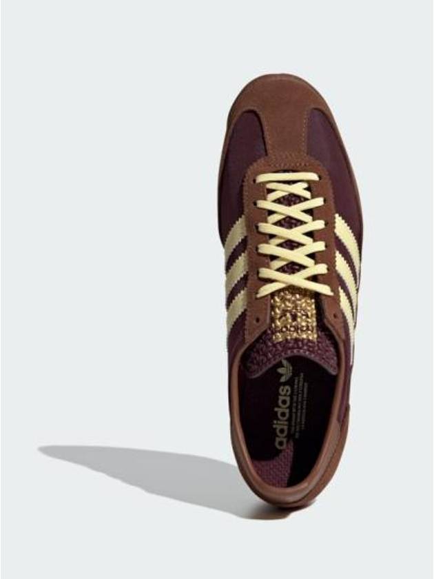 SL 72 OG Suede Low Top Sneakers Maroon Almost Yellow - ADIDAS - BALAAN 3