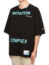 X Champion Men's Short Sleeve TShirt A11TS682 BLACK - MAISON MIHARA YASUHIRO - BALAAN 2