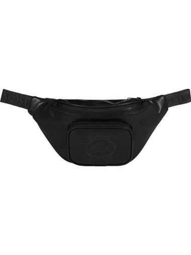 Lacoste Waist Bag Black Lacoste Waist Bag Black - SUPREME - BALAAN 1