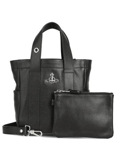 Murray Small Tote Bag Black - VIVIENNE WESTWOOD - BALAAN 2