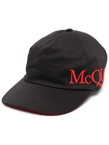 logo embroidery cap hat 6328964105Q1074 - ALEXANDER MCQUEEN - BALAAN 1