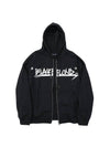 BBD Arrow Graffiti Logo Zip Up Hood Jacket Black - BLACKBLOND - BALAAN 2