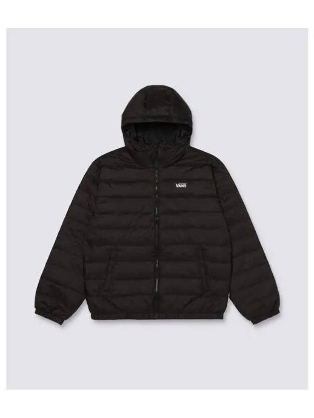 Lightweight Hooded Puffer Black VN000P2PBLK1 - VANS - BALAAN 1