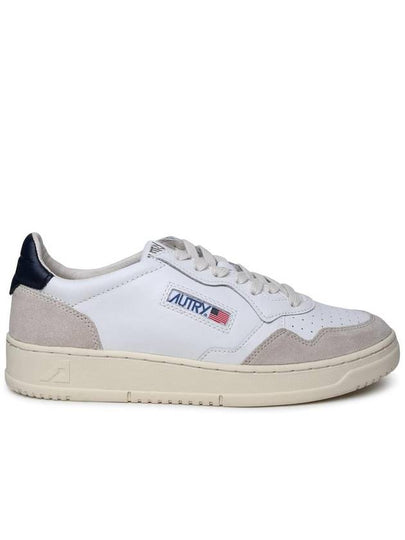 Medalist Navy Tab Low Top Sneakers White Blue - AUTRY - BALAAN 2