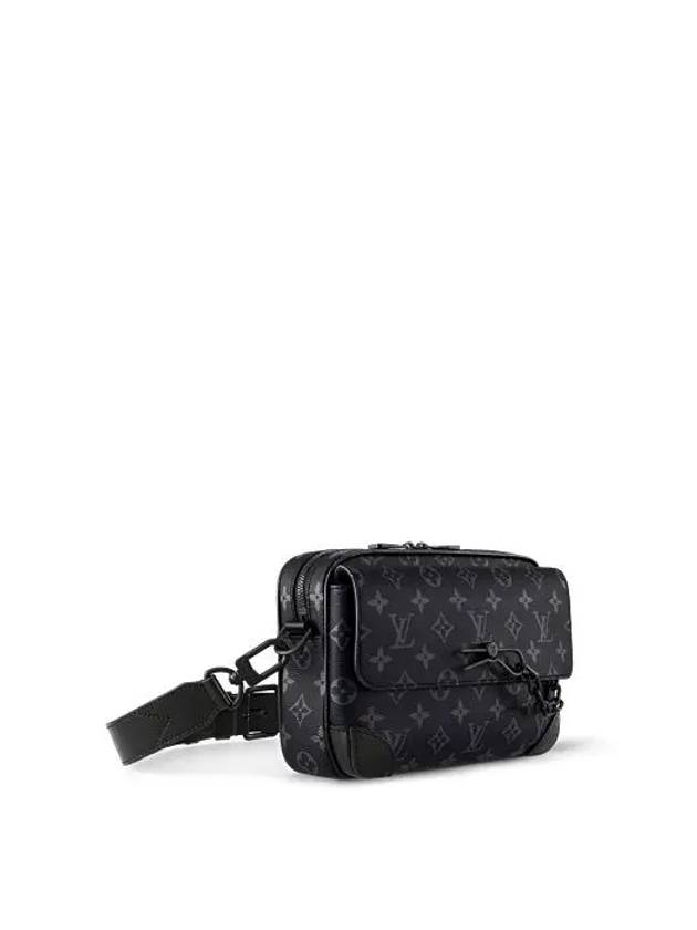 Steamer Messenger Bag Black - LOUIS VUITTON - BALAAN 3