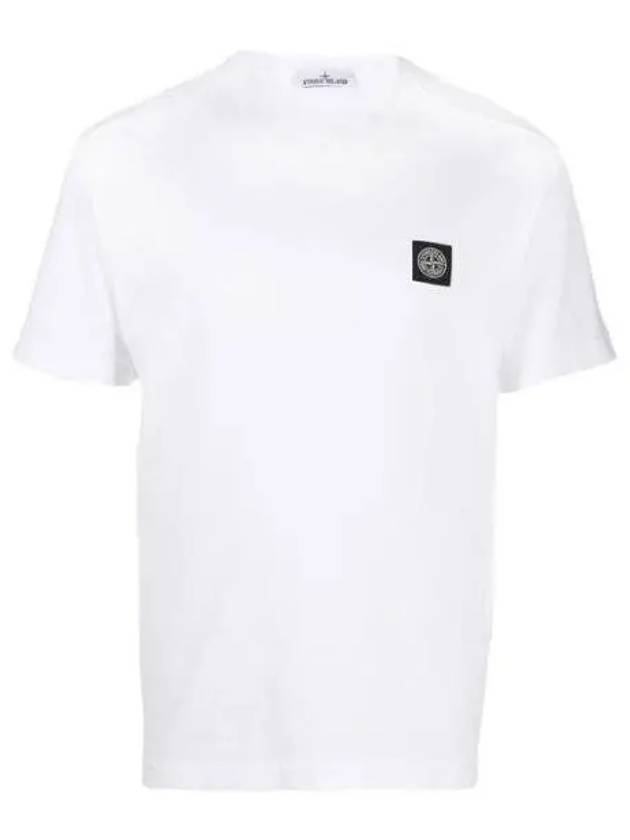 101524113 Logo patch short sleeve t shirt A0 270182 1008970 - STONE ISLAND - BALAAN 1