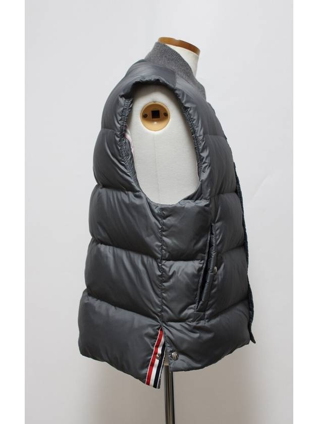 4 BAR padded vest - THOM BROWNE - BALAAN 5