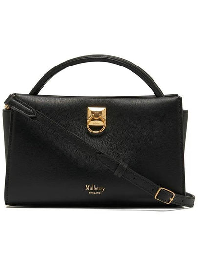 Iris Classic Mini Shoulder Bag Black - MULBERRY - BALAAN 2