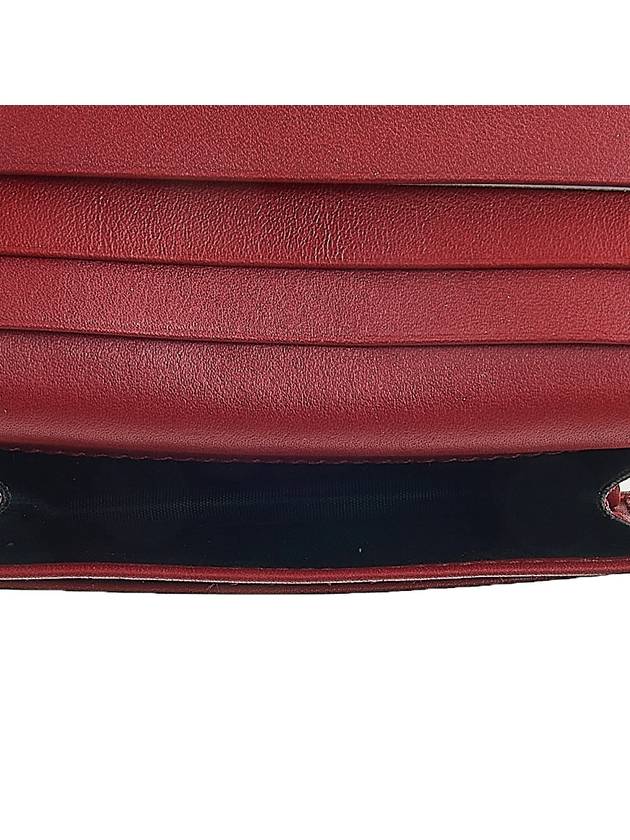 Ferragamo Men's Double Gancini Decorated Bifold Wallet 66 A062 NERO RED 0685948 - SALVATORE FERRAGAMO - BALAAN 10