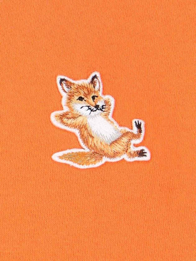 Chillax Fox Patch Classic Hoodie Neon Orange IU00355KM0001 P851 - MAISON KITSUNE - BALAAN 4