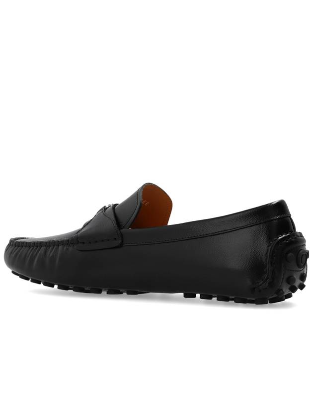 FERRAGAMO ‘Florin’ Moccasins, Men's, Black - SALVATORE FERRAGAMO - BALAAN 5