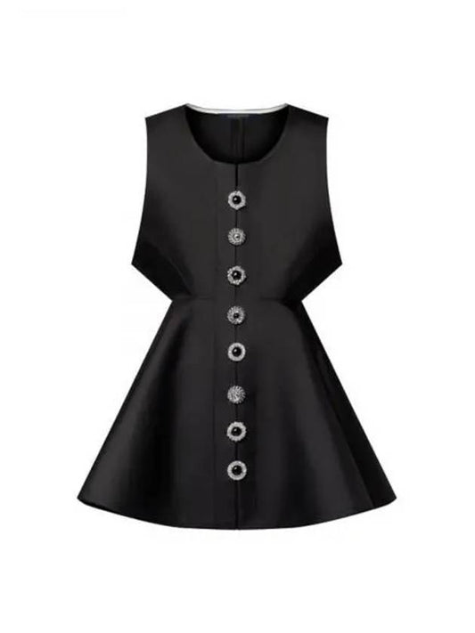 Boxy button front dress 1AFPB0 - LOUIS VUITTON - BALAAN 1