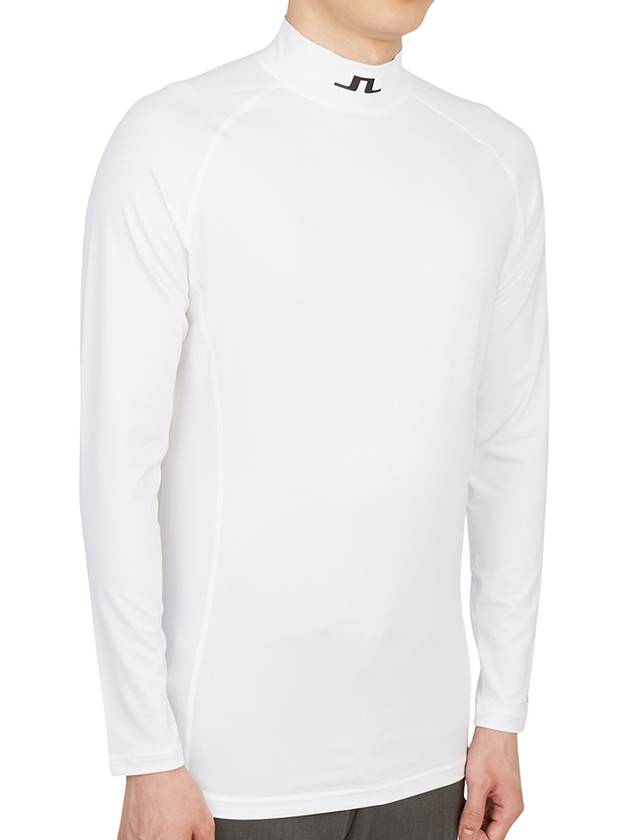 Golf Aello Soft Compression Short Sleeve T Shirt White - J.LINDEBERG - BALAAN 4