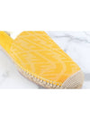 FF fabric espadrille yellow 9 280 - FENDI - BALAAN 7