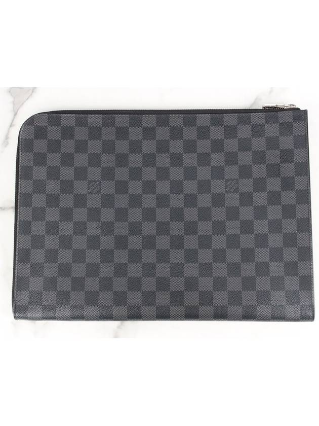 Pochette Damier Clutch GM - LOUIS VUITTON - BALAAN 4