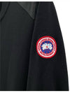 Men's Stormont Half Zip-Up Knit Top Black - CANADA GOOSE - BALAAN 4