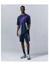 Paneled Vector Mesh Shorts Navy - REEBOK - BALAAN 1