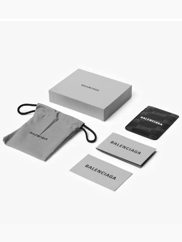 Signature Magnet Card Wallet Black - BALENCIAGA - BALAAN 4