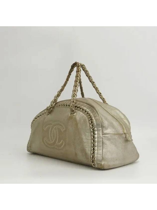 gold shoulder bag - CHANEL - BALAAN 2