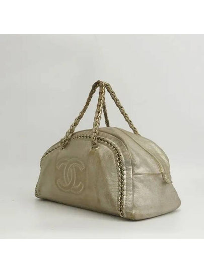 gold shoulder bag - CHANEL - BALAAN 2