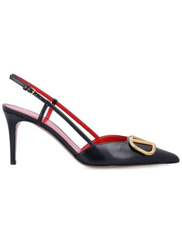 Valentino Garavani Vlogo Signature Slinback Pump - VALENTINO - BALAAN 1