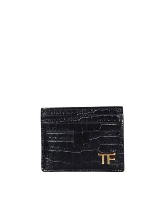 Crocker pattern card wallet YT232 LCL 168G 1N001 - TOM FORD - BALAAN 1