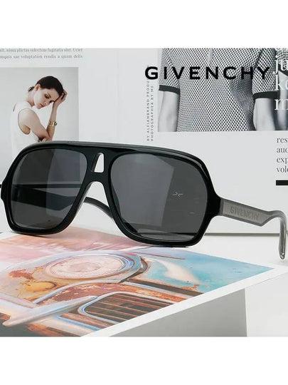 Sunglasses GV7200S 807T4 black mirror horn rim - GIVENCHY - BALAAN 2