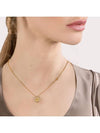 Necklace 16 mm in yellow gold set with diamonds and citrine quartz 20072771 - DAMIANI - BALAAN 2