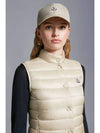 Liane down vest ivory - MONCLER - BALAAN 5