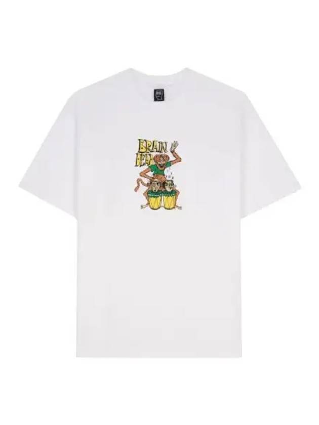 Brain Dead Bongo Short Sleeve T Shirt White - BRAIN DEAD - BALAAN 1