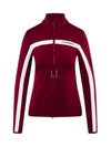 Seasonal Janice Mid Layer Track Jacket Red - J.LINDEBERG - BALAAN 2