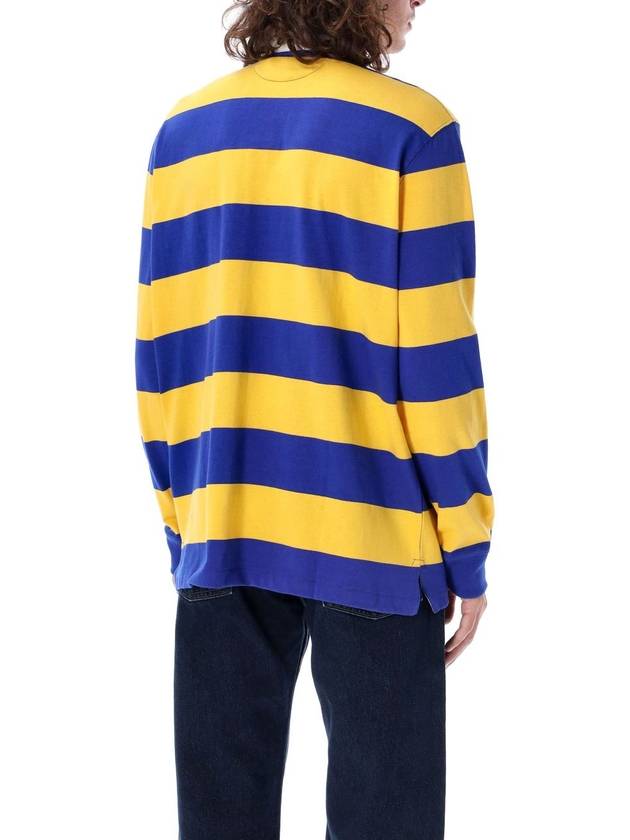 Striped Polo Shirt Yellow Royal - POLO RALPH LAUREN - BALAAN 3