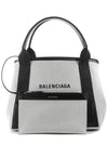 Cabas Logo Canvas Small Tote Bag Black - BALENCIAGA - BALAAN 2