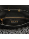 Matelasse Nappa Leather Shoulder Bag Black - MIU MIU - BALAAN 11