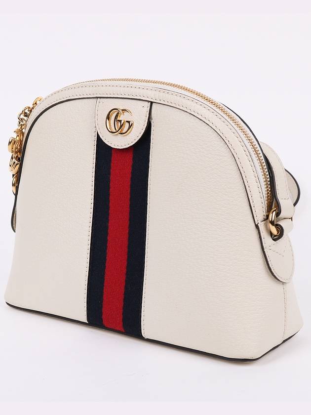 GG gold plated Ophidia white cross bag 499621 - GUCCI - BALAAN 3