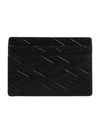 La Greca Signature Card Wallet Black - VERSACE - BALAAN 1