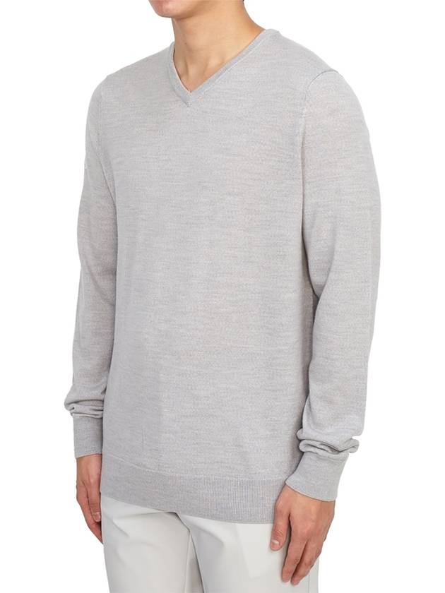 Logo Knit Top Gray - CALLAWAY GOLF - BALAAN 3