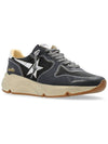 Running Sole Leather Low Top Sneakers Navy - GOLDEN GOOSE - BALAAN 3