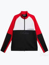 Lazarus Mid Layer Zip-Up Jacket Red Black - J.LINDEBERG - BALAAN 2