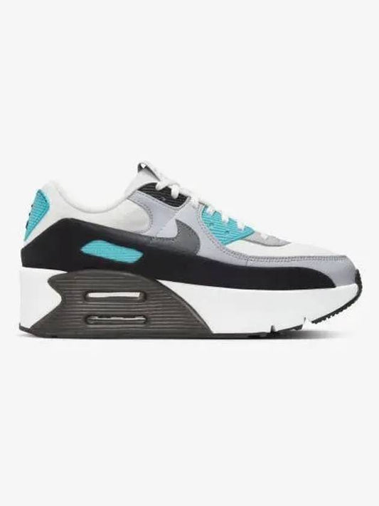 Air Max 90 LV8 W Summit White Wolf Gray Smoke FD4328103 - NIKE - BALAAN 2