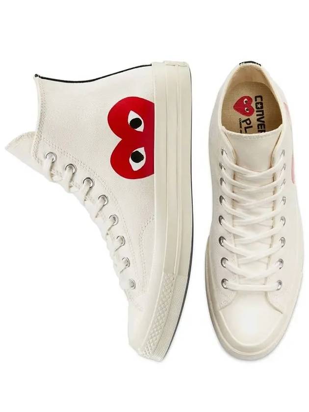 Chuck Taylor High Top Sneakers P1 K112 2 White - COMME DES GARCONS - BALAAN 8