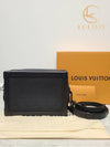 Used luxury goods Lewis It Black monogram soft trunk cross bag - LOUIS VUITTON - BALAAN 8