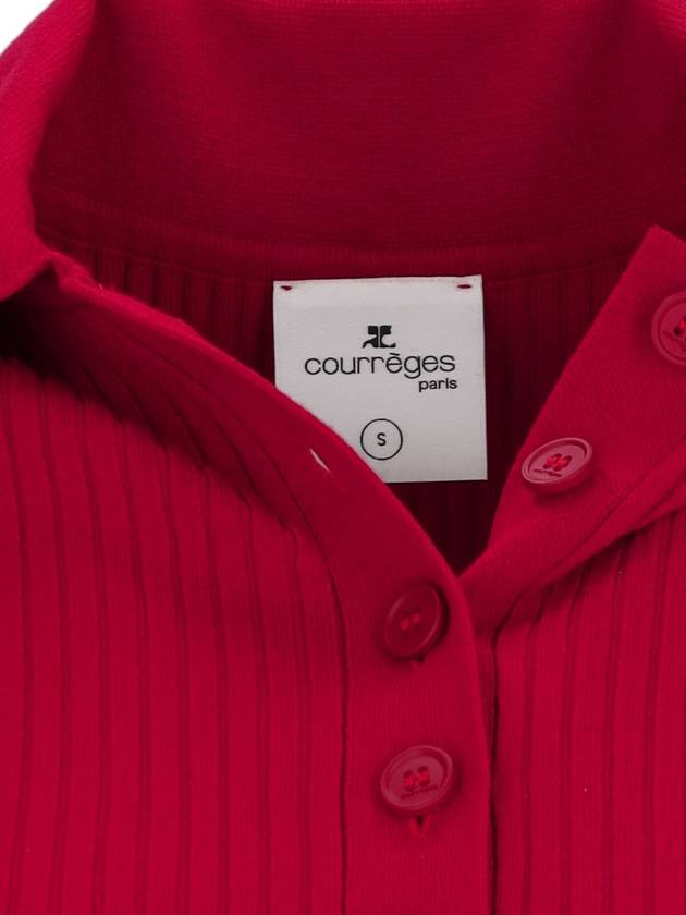 Courrèges Sweaters Red - COURREGES - BALAAN 3