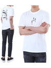 30/1 Jersey Relaxed Graphic Short Sleeve T-Shirt White - CP COMPANY - BALAAN 3