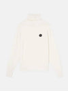 Men s rubber patch white turtleneck knit MK058 31 11122 - VIKTOR&ROLF - BALAAN 1